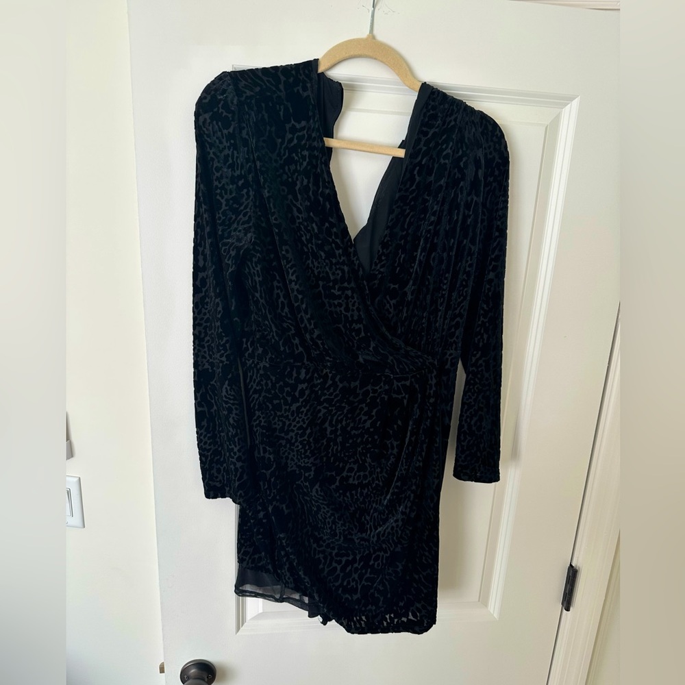 Allsaints stretch velvet dress